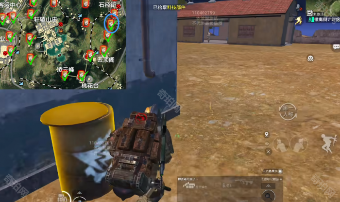 《和平精英》烽火荣都所有油桶位置汇总16