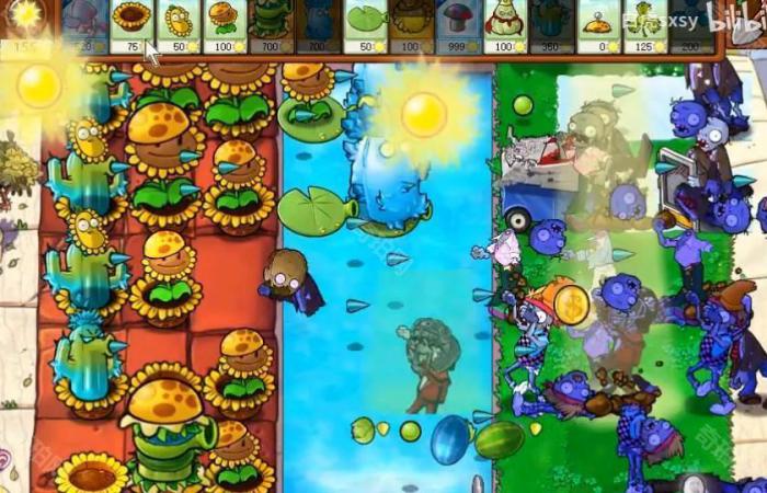 《植物大战僵尸杂交版》挑战模式第43关通关攻略3