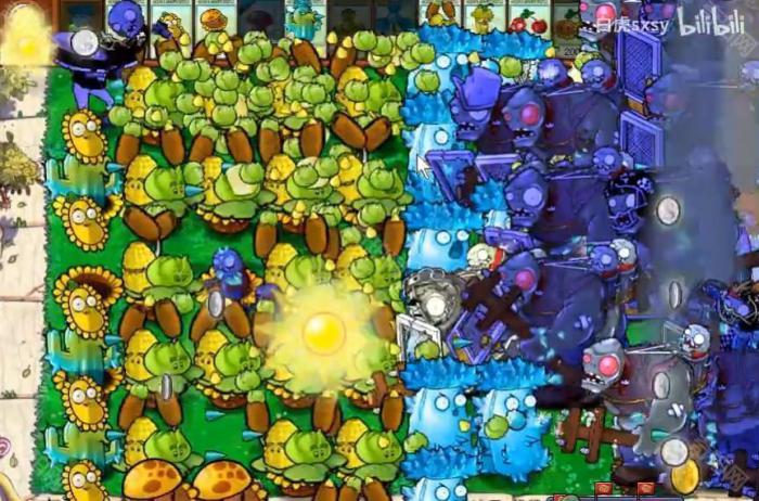 《植物大战僵尸杂交版》挑战模式第14关通关攻略6