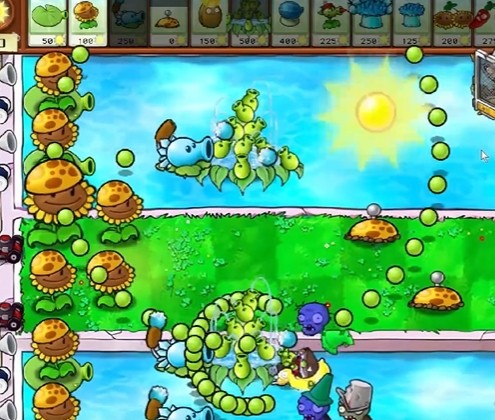 《植物大战僵尸杂交版》冒险模式第15关通关攻略2