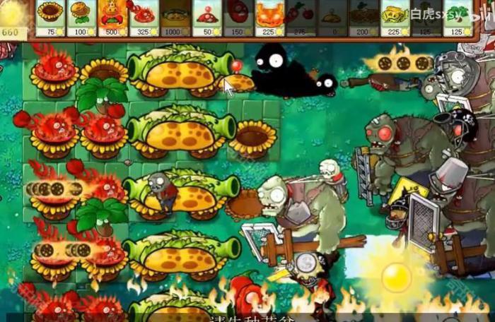 《植物大战僵尸杂交版》挑战模式第35关通关攻略5