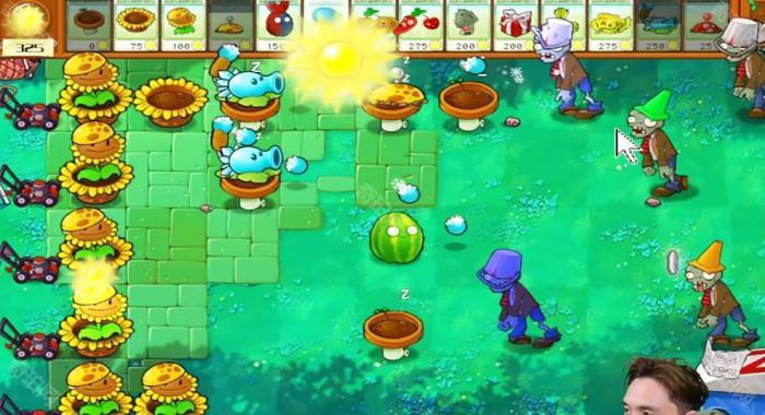 《植物大战僵尸杂交版》冒险模式第35关通关攻略3