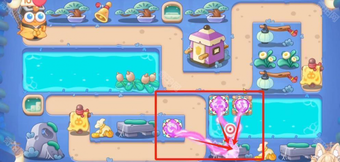 《保卫萝卜4》万圣奇妙夜第4关通关攻略2