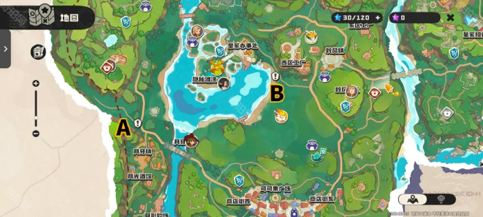 《洛克王国世界》4个路边带精灵的魔法师位置介绍3