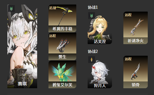 二重螺旋达芙涅怎么配队2