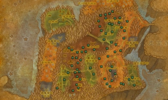 魔兽世界刀锋山草药怎么采2