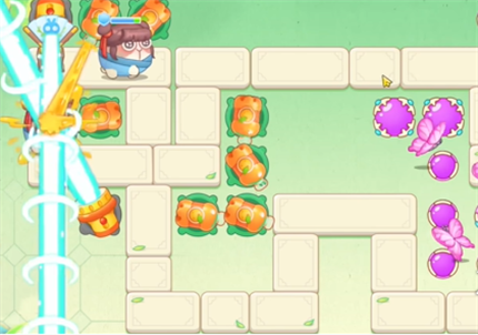 保卫萝卜4梁波波与祝秋秋第4关怎么过6