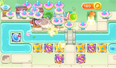 保卫萝卜4梁波波与祝秋秋第12关怎么过6