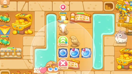 保卫萝卜4法老归来第120关怎么过2