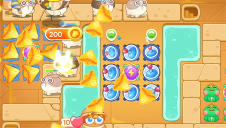 保卫萝卜4法老归来第120关怎么过6