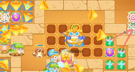 保卫萝卜4法老归来第114关怎么过6