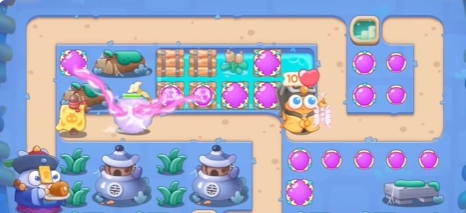 保卫萝卜4万圣奇妙夜第13关怎么过3