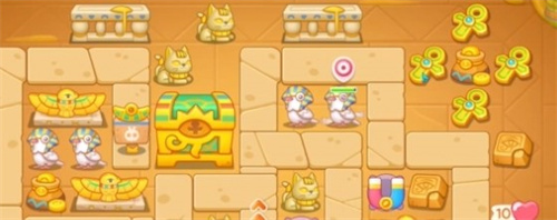 保卫萝卜4法老归来第97关怎么过1