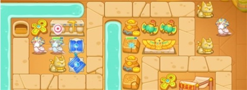 保卫萝卜4法老归来第98关怎么过1