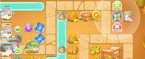 保卫萝卜4法老归来第98关怎么过2