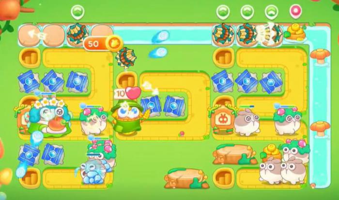 保卫萝卜4头等大事第10关怎么通过6