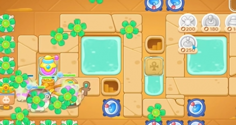 保卫萝卜4法老归来第59关怎么过6