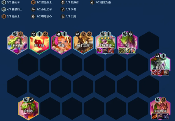 金铲铲之战7花仙双c阵容怎么玩3