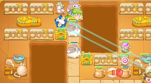 保卫萝卜4法老归来第47关怎么过1