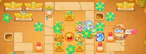 保卫萝卜4法老归来第45关怎么通关7