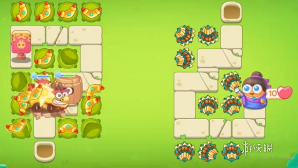 保卫萝卜4浪漫七夕第2关怎么过5