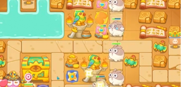 保卫萝卜4法老归来第10关怎么过2