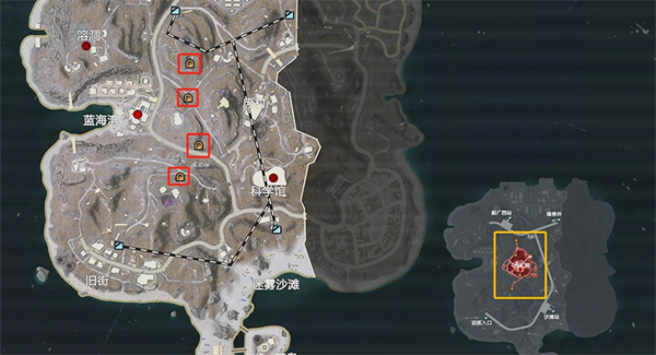 和平精英地铁逃生辐射区在哪5