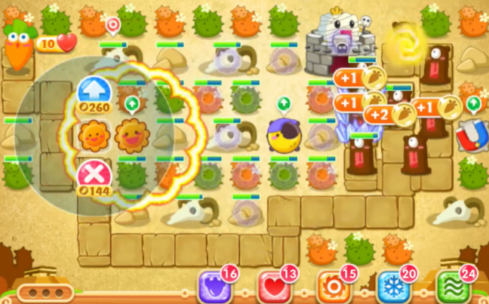 保卫萝卜二第72关怎么过2