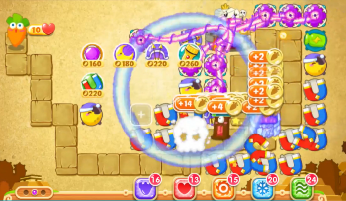 保卫萝卜二第72关怎么过4