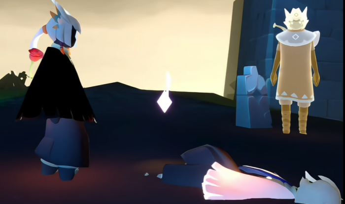 光遇白鸟从空中下来怎么做1