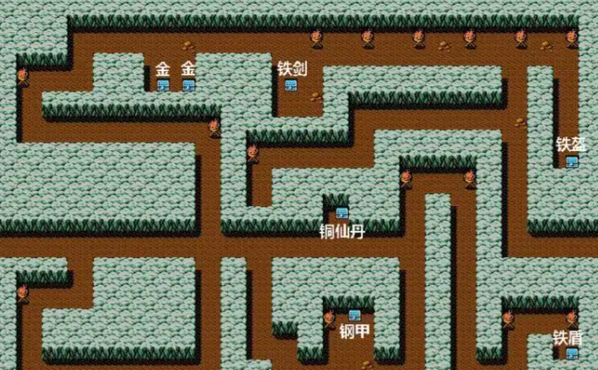 吞食天地2火凤燎原迷宫怎么走2