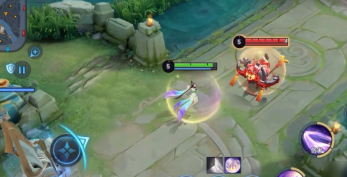 王者荣耀嫦娥打吕布出什么装3