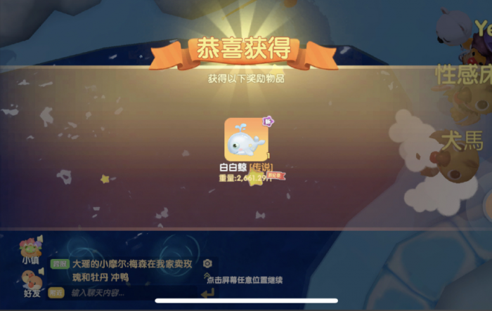 摩尔庄园白鲸怎么换装扮1