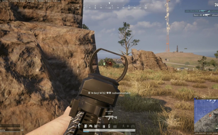 绝地求生如何能快速移动开枪1