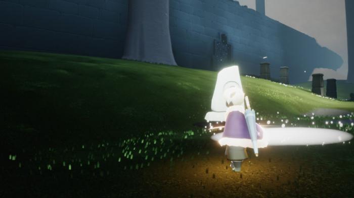 光遇在荧光小菇旁恢复能量怎么整3