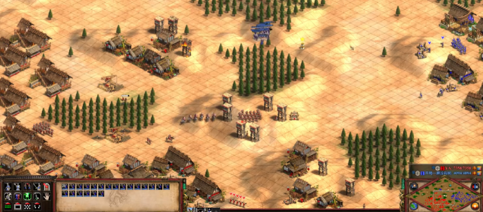 帝国时代2怎么排兵布阵1