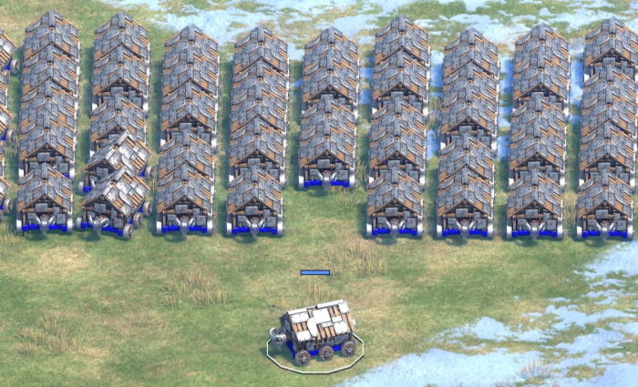 帝国时代2攻城车怎么攻击1