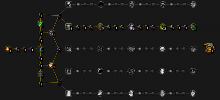 魔兽世界幻境新生邪dk天赋加点推荐1