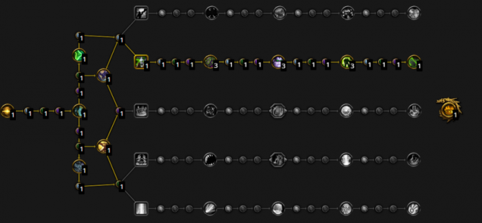 魔兽世界幻境新生元素萨天赋加点推荐1