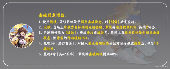 崩坏星穹铁道银狼物理击破队解析6