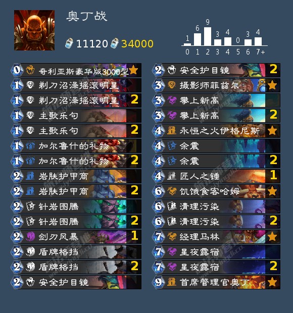 炉石传说回归战士卡组推荐3