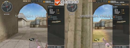 《CF》爆破模式飞刀投掷技巧2