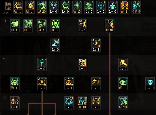 DNF巴卡尔驱魔刷图加点1