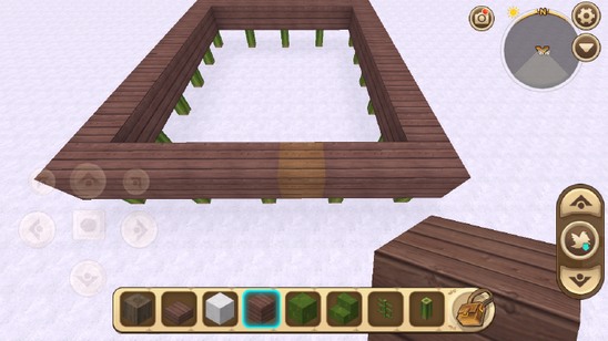 《迷你世界》竹楼建造教程4