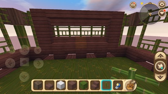 《迷你世界》竹楼建造教程24