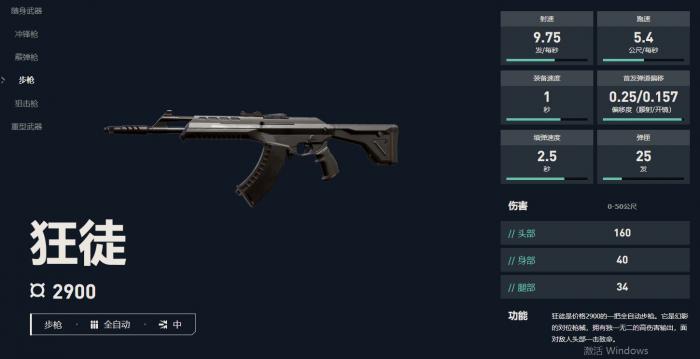 无畏契约狂徒属性怎么样1