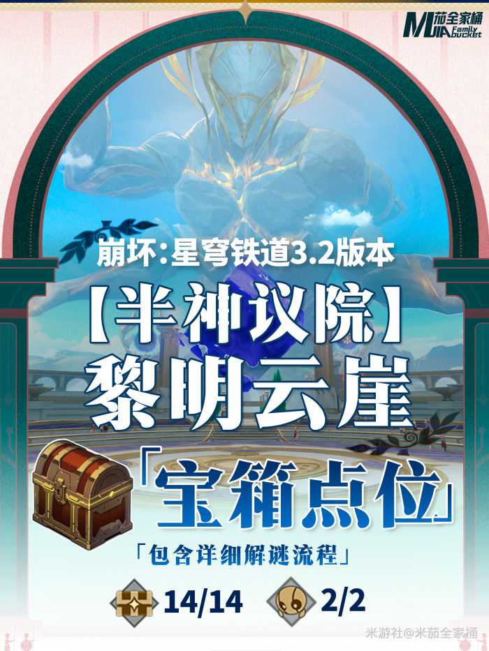 崩坏星穹铁道半神议院黎明云崖全宝箱收集攻略1