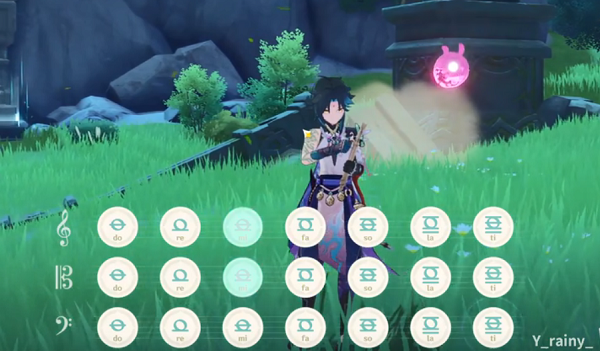 原神好运来琴谱一览1