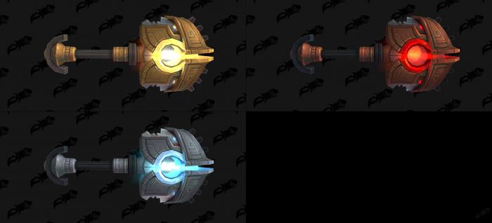 《魔兽世界》争霸艾泽拉斯新增加武器模型一览5