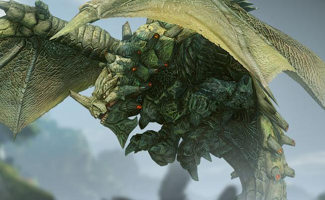 《怪物猎人OL》黑铠龙图鉴介绍1